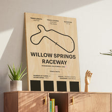 Load image into Gallery viewer, Willow Springs Raceway - Corsa Series - Wood