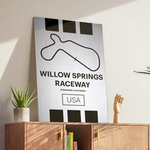 Load image into Gallery viewer, Willow Springs Raceway - Pista Series - Raw Metal