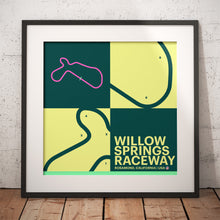 Load image into Gallery viewer, Willow Springs Raceway - Garagista Series