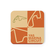 Load image into Gallery viewer, Yas Marina Circuit - Cork Back Coaster