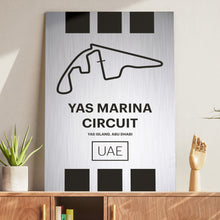 Load image into Gallery viewer, Yas Marina Circuit - Pista Series - Raw Metal