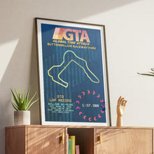 Load image into Gallery viewer, Buttonwillow Record Poster - GTA x Standing Start Co.
