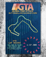 Load image into Gallery viewer, Buttonwillow Record Poster - GTA x Standing Start Co. 2
