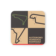 Load image into Gallery viewer, Autodromo Hermanos Rodriguez - Cork Back Coaster

