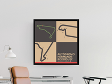 Load image into Gallery viewer, Autodromo Hermanos Rodriguez - Garagista Series
