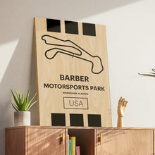 Load image into Gallery viewer, Barber Motorsports Park - Pista Series - Wood
