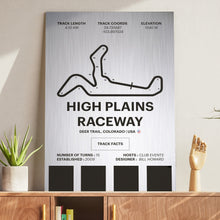 Load image into Gallery viewer, High Plains Raceway - Corsa Series - Raw Metal
