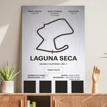 Load image into Gallery viewer, Laguna Seca - Corsa Series - Raw Metal
