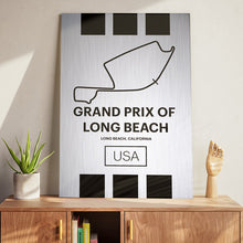 Load image into Gallery viewer, Grand Prix of Long Beach - Pista Series - Raw Metal
