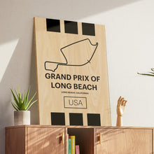 Load image into Gallery viewer, Grand Prix of Long Beach - Pista Series - Wood
