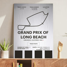 Load image into Gallery viewer, Grand Prix of Long Beach - Corsa Series - Raw Metal
