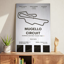 Load image into Gallery viewer, Mugello Circuit - Corsa Series - Raw Metal
