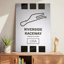 Load image into Gallery viewer, Riverside Raceway - Pista Series - Raw Metal
