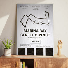 Load image into Gallery viewer, Marina Bay Street Circuit - Corsa Series - Raw Metal
