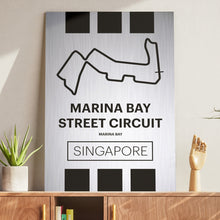 Load image into Gallery viewer, Marina Bay Street Circuit - Pista Series - Raw Metal
