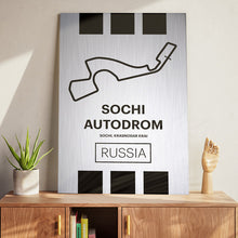 Load image into Gallery viewer, Sochi Autodrom - Pista Series - Raw Metal
