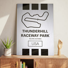 Load image into Gallery viewer, Thunderhill Raceway Park - Pista Series - Raw Metal
